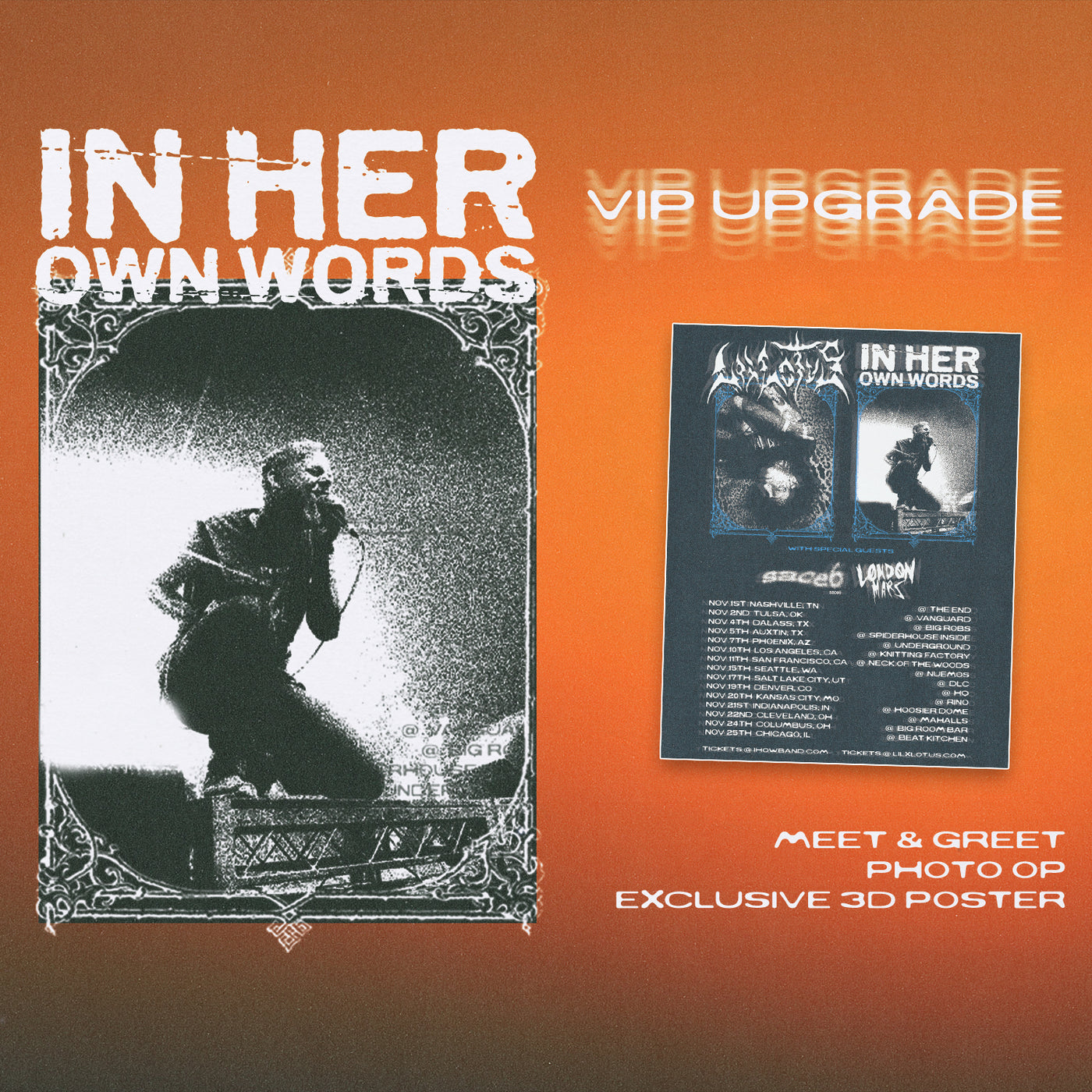 In Her Own Words - November 24, 2023 - Columbus, OH (Big Room Bar)